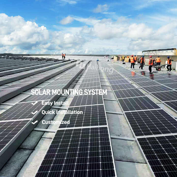 Roof Solar Mounting Structure Energy Structure 10Kw Complete ...