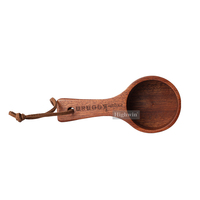 Cuillère à café en bois écologique HIGHWIN, cuillère doseuse moderne de qualité alimentaire pour les cafés et les contenants de stockage