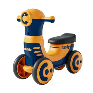Vélo d'équilibre pour bébé à <span class=keywords><strong>prix</strong></span> réduit pour garçons et filles de 1 à 3 ans, trotteur d'apprentissage, trottinette musicale pour nourrissons et enfants, jouets à roulettes - Product Image 1
