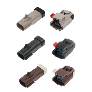 High Quality Auto Connector 2Pin 2.8series Male&Female Waterproof Wire Harness Electric <b>Terminal</b> Manufactory Reelhon - Product Image 1