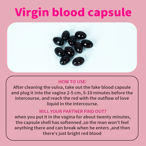 ยาเม็ดฟื้นฟูเยื่อพรหมจารีสำหรับผู้หญิง ยี่ห้อ First Night ช่วยให้กลับมาเป็นสาวบริสุทธิ์อีกครั้ง แคปซูลเลือดเยื่อพรหมจารีเทียม 100% ธรรมชาติ ช่วยเพิ่มความชุ่มชื้น เป็นมิตรต่อสิ่งแวดล้อม - Product Image 5