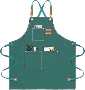 <span class=keywords><strong>Tablier</strong></span> avec ouvre-bouteille <span class=keywords><strong>et</strong></span> serviette de cuisine en toile de coton 10 oz, quincaillerie en acier inoxydable - Product Image 1