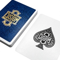 Cartes à jouer personnalisées avec logo, jeu de poker de marque, jeu de cartes promotionnel, impression offset CMYK, finition brillante/mate pour cadeaux d'entreprise