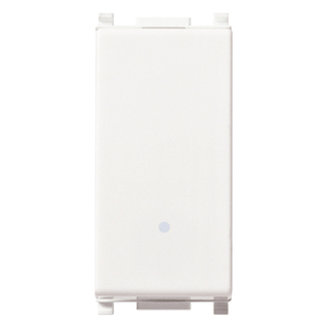 Push <b>Button</b> Switch 10A White 4.1x2.8x5.3 Cm For Electrical Panel Use - Product Image 1