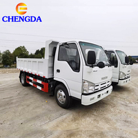 Camions bennes légers Isuzu 4x2 de 8 et 10 tonnes, neufs 2024, à vendre
