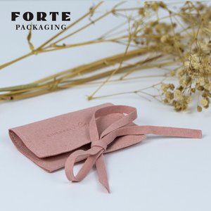 FORTE Wholesale Custom Luxury Jewelry Box <b>White</b> Cardboard Paper Box <b>Envelope</b> Jewelry Pouch Bag Jewelry Gift Bag - Product Image 5
