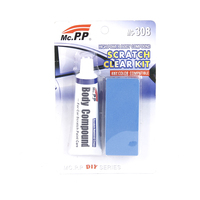 Kit senyawa badan otomatis, perbaikan goresan lilin gaya mobil dengan pasta Gerinda, pembersih cat poles Premium