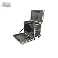 Flight case DJ de luxe, écologique, durable, léger, grande capacité, avec plateau pour ordinateur portable