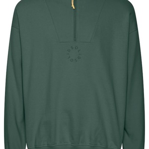 Sudadera de Hombre con Cuello Alto y Cierre de Cremallera, Ligera, de Felpa Francesa, con Logotipo Personalizado, Estampada, para Verano/Otoño, Cómoda - Product Image 5