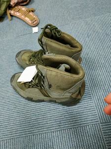 Bottes de randonnée en daim vert TSB07 - Product Image 6