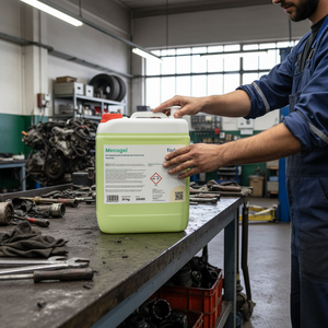 Officine speciali per l'industria pesante che sgrassano Gel giallo viscoso Gel per il lavaggio delle mani - Product Image 3