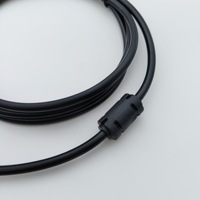 Kabel Printer USB 2.0 hitam kualitas tinggi kabel pemindai Transfer Data Male ke Male