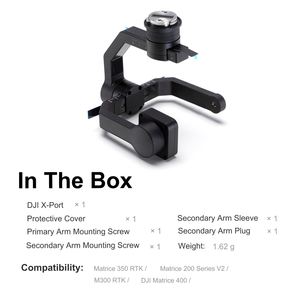 Accesorios X-Port, Gimbal de Plástico de 3 Ejes para Matrice 350 RTK/Matrice 200 Serie V2/M300 RTK Quadcopter, Pieza Original de la Marca del Dron - Product Image 5