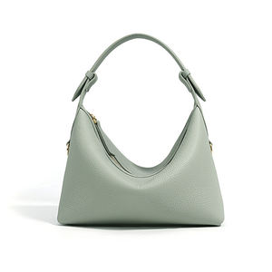 Bolso de Hombro Cruzado de Cuero Genuino para Mujer, Bolso de Mano de Diseño de Lujo con Cierre de Cremallera, Duradero y Moderno - Product Image 4