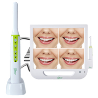 Endoscopio 17 'pollici telecamera intraorale con wifi intraorale scanner 6 bianco ha condotto le luci