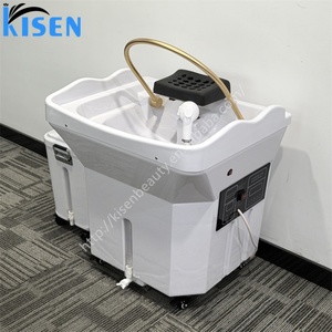 ชุดอ่างสระผมเคลื่อนที่ KISEN พร้อมระบบนวดศีรษะด้วยน้ำวนแบบพกพา พร้อมถังเก็บน้ำ - Product Image 2
