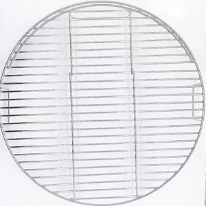 Factory Direct Stainless Steel Wire Round Cooking Grid With Handles Broil King Grill Parts Barbeque Grill Rejilla