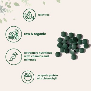 Solilan 100% hoogwaardige <span class=keywords><strong>Spirulina</strong></span> tabletten voedingssupplement bulk gemengde <span class=keywords><strong>Spirulina</strong></span> Chlorella tabletten hoge kwaliteit met beste prijs - Product Image 4