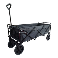 Chariot pliable robuste à grande capacité avec roues détachables, idéal pour le camping et les activités de plein air – Vente directe usine