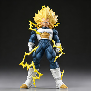 <span class=keywords><strong>Figurine</strong></span> de collection HY Super Three <span class=keywords><strong>Vegeta</strong></span>, décoration de table, cadeau d'anniversaire, jouet tendance, décoration de scène, décoration de voiture - Product Image 6