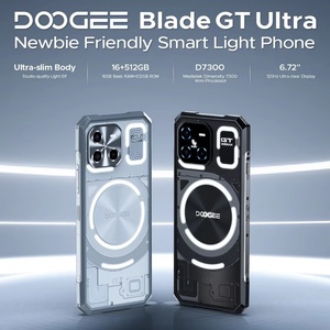 DOOGEE Blade GT Ultra 5G Téléphone robuste Dimensity 7300 6.72 "16GB + 512GB Effet de lumière LED Ultra-mince IP68 Smartphone - Product Image 3