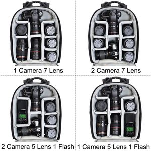 CADeN DSLR <strong>Camera</strong> Backpacks Large Capacity Shockproof Bags for Nikon <strong>Canon</strong> Sony SLR Lens Tripod Outdoor Travel Laptop Bag