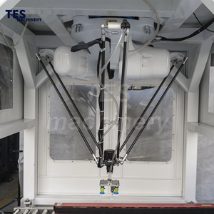 Machine automatique de pliage, d'étalonnage, de scellage et de remplissage de boîtes <span class=keywords><strong>électrique</strong></span>s, formateur et érecteur de cartons en papier, machine robotique d'emballage de plateaux et de boîtes - Product Image 3