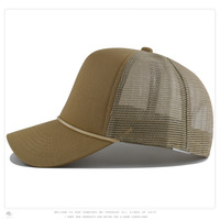 Hete Aanbieding Patchwork Trucker Pet voor Dames & Heren, Tweekleurige Baseball Cap, DIY Pet, Verstelbare Casual Streetwear Pet, OEM/ODM