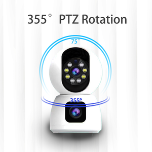 Seguimiento automático Reflector Cámara Detección de movimiento Max 256GB Almacenamiento de tarjeta SD Integración de aplicación Tuya Smart Life para Smart Home Indoor - Product Image 5
