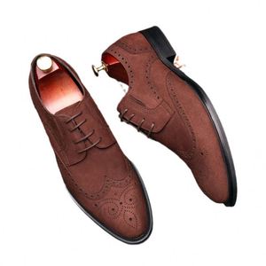 Chaussures Oxford pour hommes de haute qualité, vente en gros, pour tenue de travail formelle, bout pointu, en cuir de vache véritable - Product Image 4