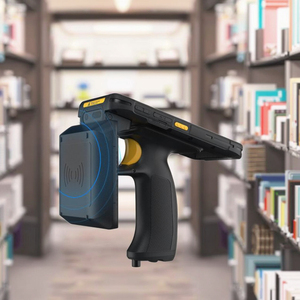 Nhóm đọc sách 13.56MHz RFID HF đọc nhãn với Pistol grip PDA <span class=keywords><strong>Android</strong></span> 11.0 Máy quét mã vạch cho hàng tồn kho hậu cần, cuốn sách - Product Image 5