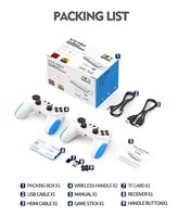 Nouvelle console de jeu X2 PRO avec connexion à deux joueurs pour les combats, console de jeu TV haute définition sans fil pour le jeu à domicile