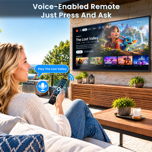 Televisor Inteligente para Exteriores MWE de 55 Pulgadas, 4K UHD, 60Hz, IP55, Resistente al Agua y al Polvo, para Patio, Jardín, Piscina - Product Image 4