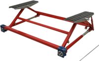 12in cric de positionnement de roue hydraulique réglage manuel roue mécanique chariot Jack outils de déplacement de voiture en Stock