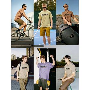 T-shirts pour hommes personnalisés avec logo, 100 % coton, doux, respirants, à manches courtes, confortables, extensibles, coupe ample - Product Image 2