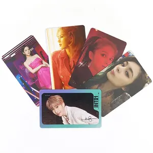 Usine prix de gros impression couleur personnaliser personnaliser populaire mode officiel KPOP idole avec or argent paillettes