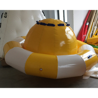 Vase gonflable à eau bleu de haute qualité, ballon, ovni, plateau, bateau gonflable, pour enfants et adultes, en stock