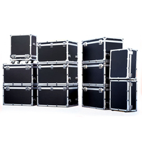 Mallette de vol de coffre routier standard personnalisée pour câble, boîte de câble de flightcase en aluminium