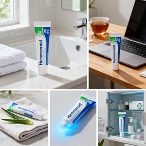 Ungüento y Crema para el Alivio del Dolor de <span class=keywords><strong>Hemorroides</strong></span> y Fisuras Anales a Base de Hierbas ZB 20g con Logotipo Personalizado, Dispositivo Médico Clase I - Product Image 3