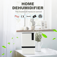 Vente directe Déshumidificateur électrique intelligent pour usage domestique Portable et contrôle de l'humidité en plastique