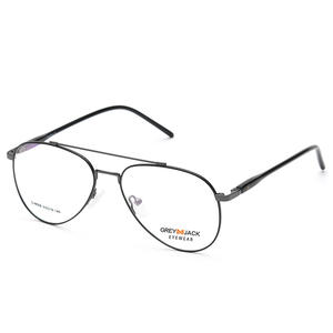 Gafas de Aviador Metálicas Grises Jack SF9009, Unisex, Montura Mediana, Puente Nasal Estándar - Product Image 1