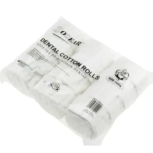 Dental Cotton Roll CW001 ZOGEAR 100% Cotton Dental Cotton Rolls Manufacturer Disposable Dental Consumable Product