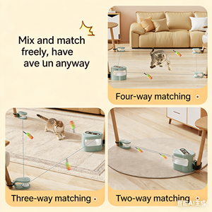 Rueda de Ejercicio Inteligente para Mascotas con Control Remoto, Velocidad Ajustable, Sonido Simulado de Caza, Interactiva, Fabricada en ABS - Product Image 4