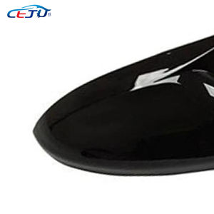 Capuchons de rétroviseur de porte de voiture noir brillant ABS Carbon Look M Style pour Chevrolet Monza LS LT RS Cavalier Turbo 2019-2024 - Product Image 4