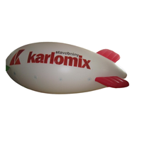 Ballon publicitaire gonflable en PVC, modèle dirigeable, à prix de gros, pour la publicité gonflable