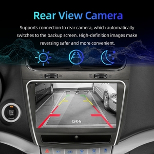Rhythm 9 Inch Wireless CarPlay Android <b>Auto</b> GPS BT Stereo Reverse Camera Player for Dodge Journey 2011-2019 - Product Image 2
