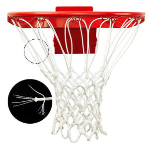 Filet <span class=keywords><strong>de</strong></span> remplacement pour <span class=keywords><strong>panier</strong></span> <span class=keywords><strong>de</strong></span> <span class=keywords><strong>basket</strong></span> blanc haute qualité et robuste, compatible avec support <span class=keywords><strong>de</strong></span> <span class=keywords><strong>basket</strong></span> 12 boucles, pour paniers intérieurs et extérieurs - Product Image 2