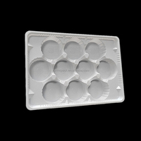 Barquette transparente jetable personnalisée à 30 cavités en PP, emballage alimentaire pour gâteaux de lune et muffins