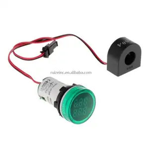 AD101-22VAM indicatore tipo voltmetro amperometro 2 in 1 AC50-500V 0-100A