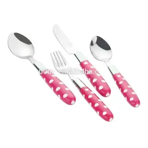 24 pieces Stainless Steel Hanging Cutlery Set With Stand